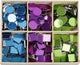 Creativ company spiegel mozaiek tegels, 15 mm, 300 assorti