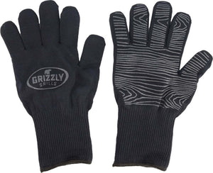 Grizzly grills bbq handschoenen - one size - wasbaar - optimale bescherming, maximale grip