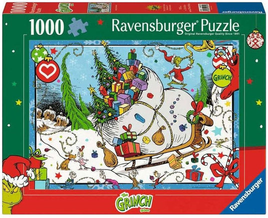 Ravensburger legpuzzel the grinch 1000 stukjes film puzzel.