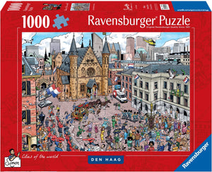 Ravensburger legpuzzel fleroux den haag - 1000st.