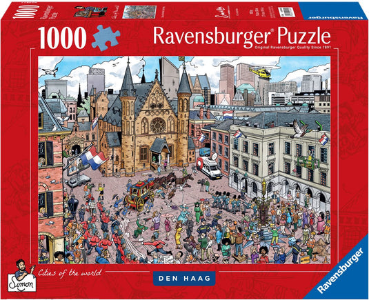 Ravensburger legpuzzel fleroux den haag - 1000st.