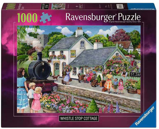 Ravensburger â€“ whistle stop cottage â€“ legpuzzel â€“ 1000 stukjes