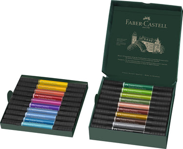 Faber-castell tekenstift - pitt artist pen - duo marker - 20 stuks - fc-162020