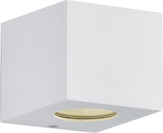 Rl live your light reality cordoba - wandlamp - wit mat - incl. 2x smd 2w - buitenverlichting - ip44