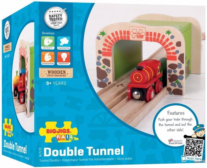 ギャラリービューアに画像をロードする, Bigjigs houten rails - dubbelspoor tunnel
