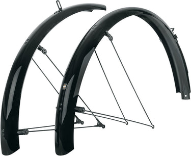 Sks spatbordset 27.5 - 29 bluemels basic 65mm zwart pvc