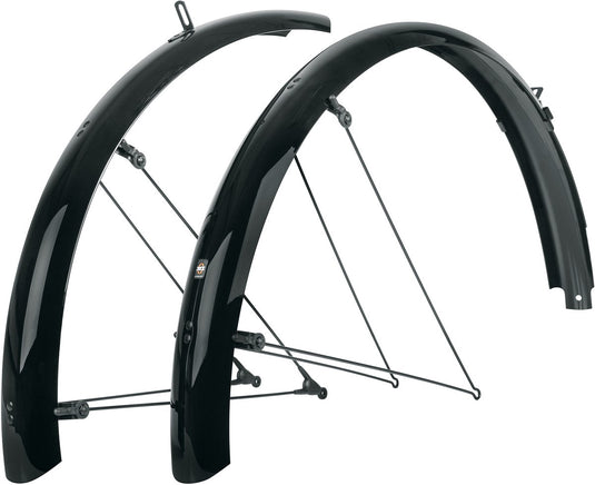 Sks spatbordset 27.5 - 29 bluemels basic 65mm zwart pvc