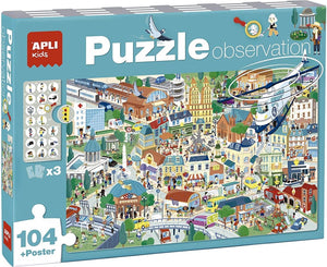 Apli kids - zoek en vind puzzel stad