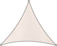 Livin' outdoor livn schaduwdoek livigno oxford driehoek 3.6m naturel - 95% uv-bescherming - dikte doek: 270 gr m2 - inclusief bevestigingskoord en rvs bevestigingsringen