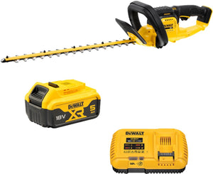 Dewalt 18v xr accu heggenschaar – 55 cm zwaardlengte – inclusief 5.0ah accu lader – koolborstelloos