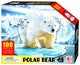 Shape puzzel ijsbeer, 100st.