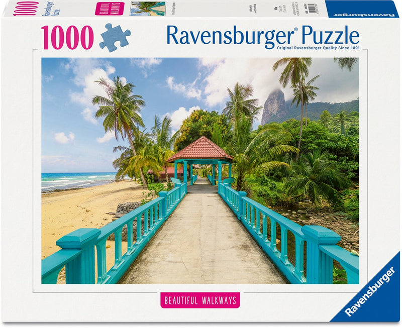 ギャラリービューアに画像をロードする, Ravensburger – kleurrijke brug in maleisië – legpuzzel – 1000 stukjes
