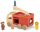 Trixie houten dieren brandweerwagen