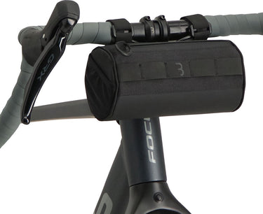 Bbb cycling stuurtas racefiets gravelbike 1.5 liter - waterdichte rits - stuurtas fiets afneembaar - bikepacking tassen – barrelpack bsb-151m