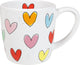 Blond amsterdam , even bijkletsen: cappuccino beker 0,5l hearts