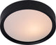 Lucide lex - plafonnière (plafondlamp) - ø 25 cm - 1xe27 - zwart