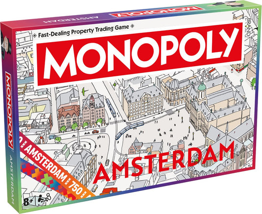 Identity games monopoly amsterdam 750 years - limited edition - en