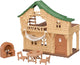 Sylvanian families 5451 blokhut aan het meer- te combineren met 5450 boomhut( stapelen)