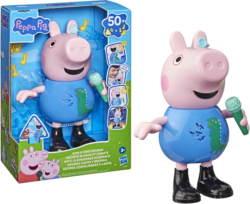 Afbeelding laden in galerijviewer, Hasbro peppa pig grappende en zingende george.
