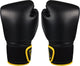 Avento bokshandschoenen pu - 10 oz - zwart geel