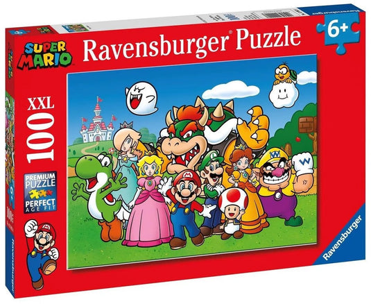 Ravensburger puzzel super mario - legpuzzel - 100 stukjes