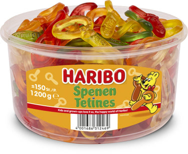 Haribo spenen (150 stuks)