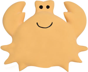 Tikiri mijn eerste oceaandiertje - krab - natuurlijk rubber - met belletje - 0 jaar