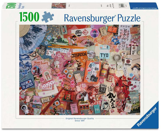 Ravensburger – reis naar tokio – legpuzzel – 1500 stukjes
