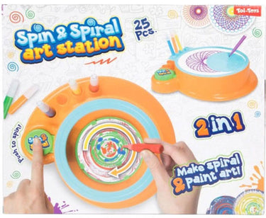 Toi-toys spin- en spirograaf station - 2in1