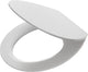 Tiger blade - wc bril - toiletbril met deksel - soft close - easy clean functie - duroplast - wit
