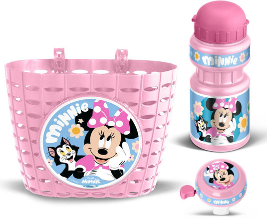 Stamp disney accessoiresset minnie roze blauw 3-delig