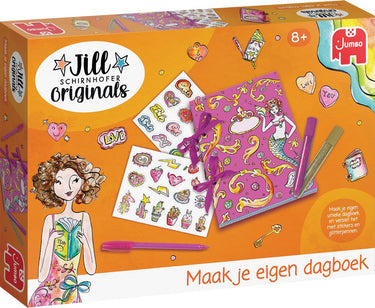 Jumbo - jill schirnhofer - maak je eigen dagboek - knutselset 8 jaar