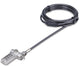 Startech .com 2m universeel laptop kabelslot, anti-diefstal kabelslot, security kabel voor notebook compatibel met noble wedge® nano k-slot, laptop cijferslot combinatieslot, snijbestendig, stalen beveiligingskabel voor laptop