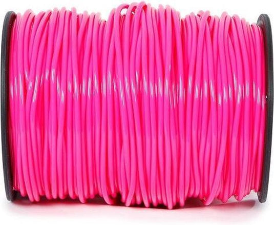 Merkloos sans marque springtouw op rol roze 120 meter, ouderwets springtouw