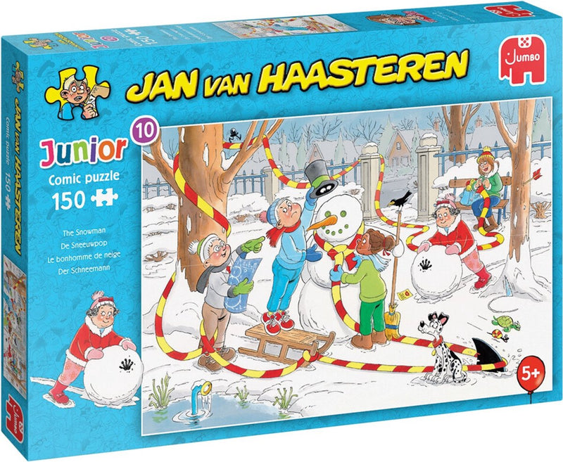 Afbeelding laden in galerijviewer, Jan van haasteren legpuzzel junior - snowman, 150st.
