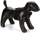 Beeztees hondentuig parinca premium y-tuig - hondenharnas - kliksluiting - met lock - nylon - zwart - 60-76cmx25mm