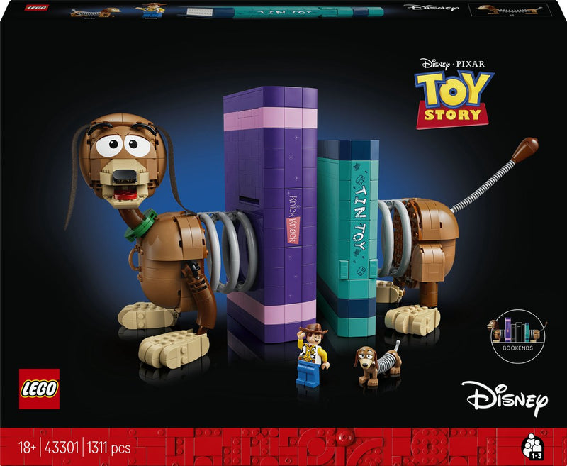 ギャラリービューアに画像をロードする, Lego disney en pixar toy story slinky hond boekensteunen bouwpakket voor volwassenen - 43301
