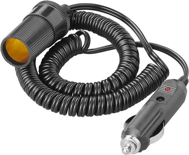 Proplus verlengkabel voor sigarettenaansteker 3m 12v 24v max. 3amp. krulsnoer
