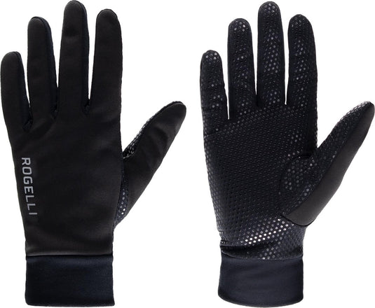 Rogelli laval fietshandschoenen dames - winddichte wielrenhandschoenen - ademend - zwart - maat s