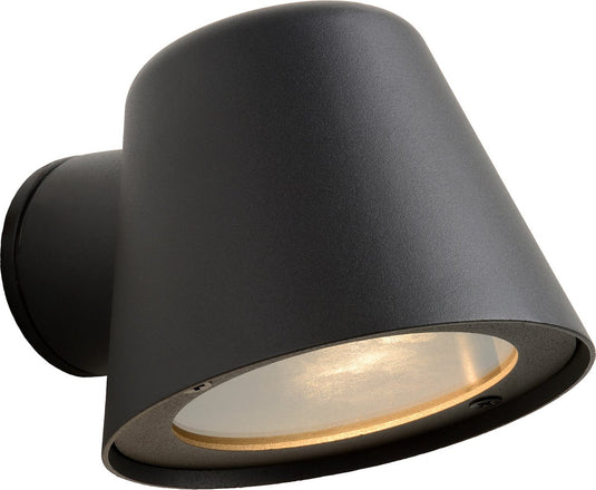 Lucide dingo-led - wandlamp binnen buiten - led dimbaar - gu10 - 1x5w 3000k - ip44 - antraciet