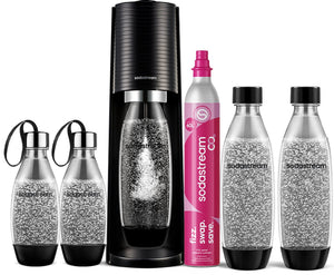 Sodastream bruiswatertoestel terra gigapack - zwart