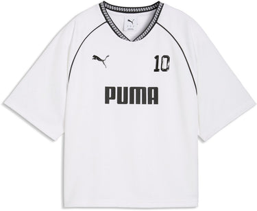 Puma sport relaxed jersey dames t-shirt - white