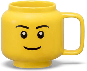Room copenhagen lego keramische mok - jongen, klein (geel)