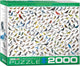 Eurographics - de wereld van vogels [the world of birds] - david sibley - 2000 stukjes 97×68cm (b×h) - familie legpuzzel