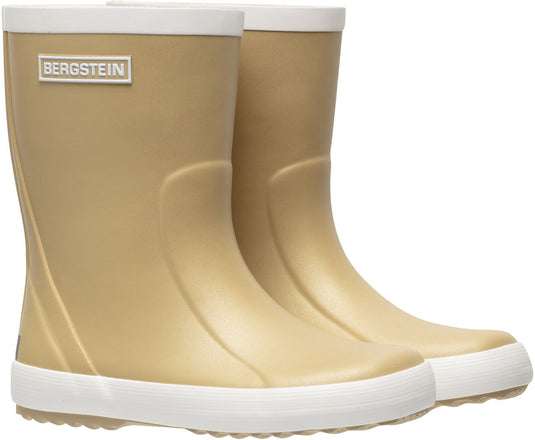 Bergstein classic glam regenlaarzen kinderen - jongens - meisjes - gold