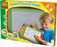 Ses creative – magnetisch tekenbord – 25x34 cm – inclusief pen en 2 stempels – montessori speelgoed vanaf 3 jaar