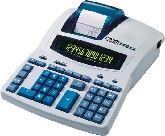 Ibico 1491x print - bureaurekenmachine
