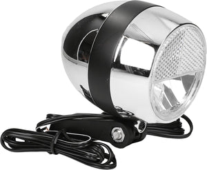 Cortina koplamp Amsterdam dynamo chroom zwart