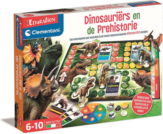 Clementoni dinosauriers en de prehistorie bordspel (nl)