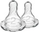 Dr. brown's options+ flesspeen - fase 2 - smalle halsfles - 2 stuks